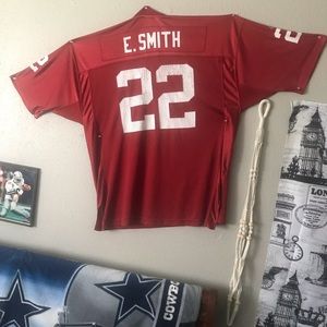 Emmett Smith Cardinals NFL Jersey I just Hated when Jerry Jones did that to him